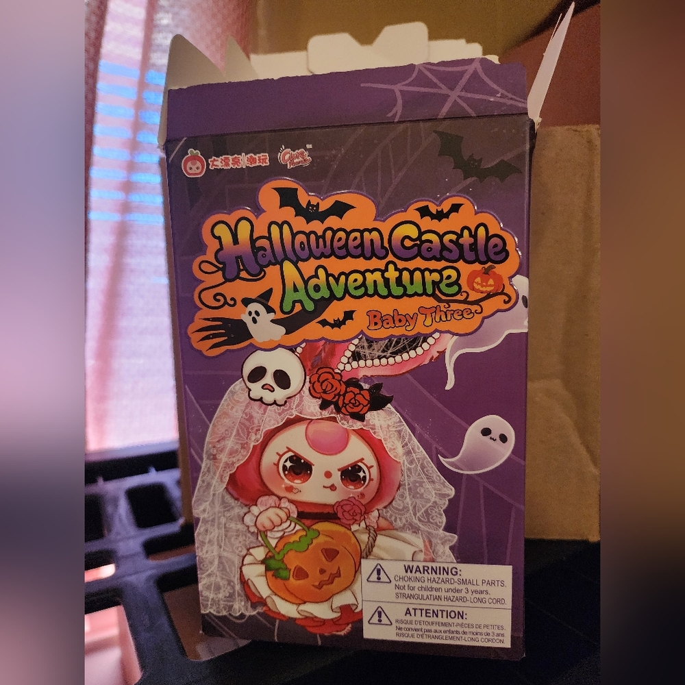 Baby Three Halloween Castle Adventure Night Spider Plush Collectible